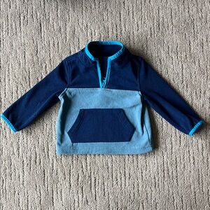 OshKosh B'gosh Navy and Teal Kids Pullover